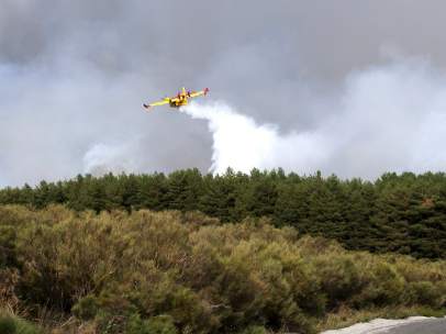 Incendio en Gredos