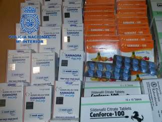 Una persona detenida por vender medicamentos contra la disfunción eréctil