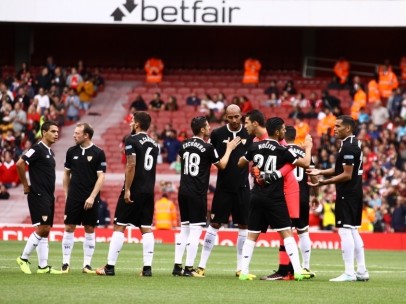 Jugadores del Sevilla