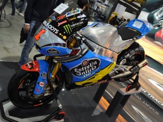 Moto del campeón del mundo Tito Rabat
