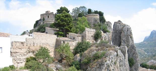 Castillo del Rey, en Guadalest Castillo del Rey, en Guadalest