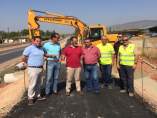 Visita a las obras del carril bici entre Puente de Génave y La Puerta de Segura.