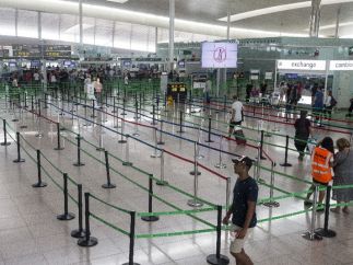 Normalidad en el Aeropuerto de El Prat