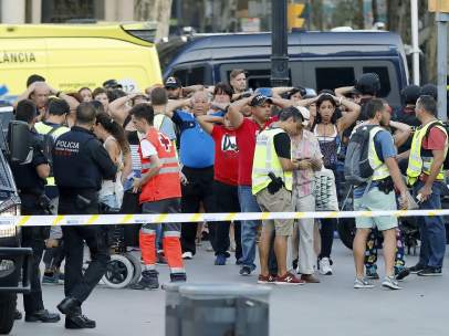 Atentando en la Rambla de Barcelona