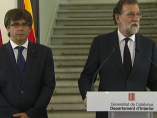 Puigdemont y Rajoy Puigdemont y Rajoy