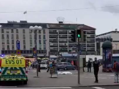 Un hombre ha apuñalado a varias personas en Turku