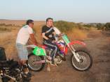 Francisco, lesionado medular, vuelve a montar en una moto Francisco, lesionado medular, vuelve a montar en una moto