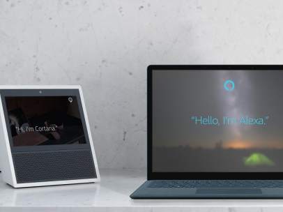 Cortana y Alexa