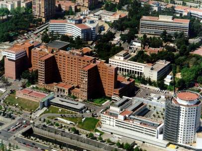 El Hospital Vall d'Hebron de Barcelona.