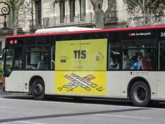 Autobús urbano en Barcelona