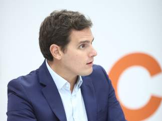 Albert Rivera preside la reunión de la Ejecutiva de Ciudadanos