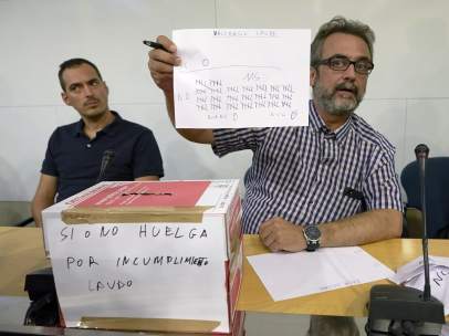 Los trabajadores de Eulen votan ir a una nueva huelga en octubre