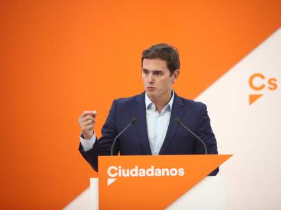 El presidente de Ciudadanos, Albert Rivera.