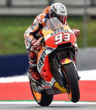 El piloto español de MotoGP Marc Márquez