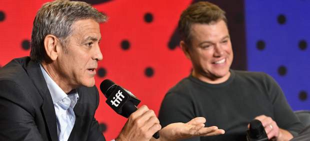 George Clooney y Matt Damon