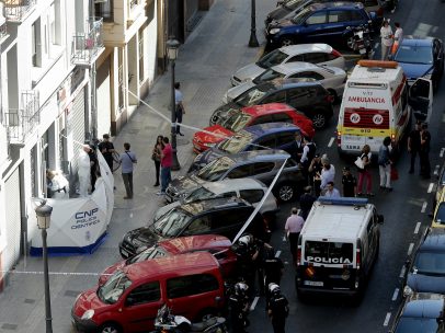 Muere un policía acuchillado en Valencia