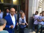 La presidenta de la AMI, Neus Lloveras, y el presidente de la ACM, Miquel Buch La presidenta de la AMI, Neus Lloveras, y el presidente de la ACM, Miquel Buch