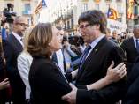 Colau y Puigdemont Colau y Puigdemont