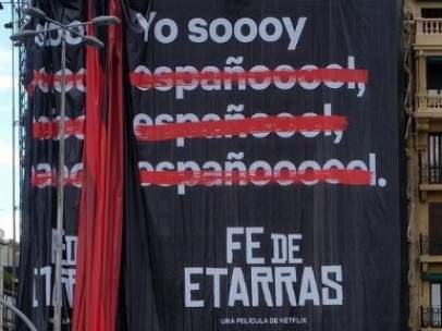 Anuncio de Netflix en San Sebastián