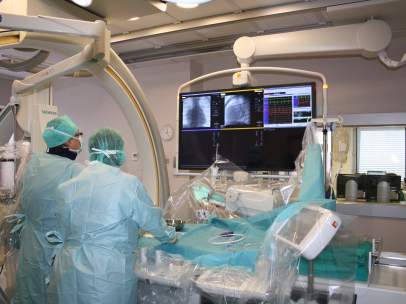 Quirófano de un hospital del SAS