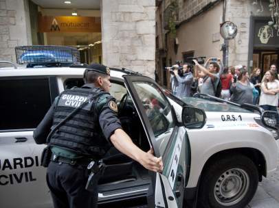 Operativo de la Guardia Civil en Barcelona
