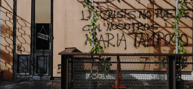 "María no podrá con nosotros"