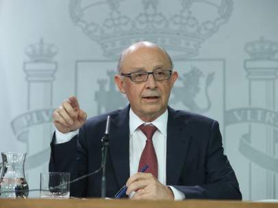 Montoro tras el Consejo de Ministros