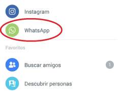 Facebook integra el WhatsApp en su 'app'