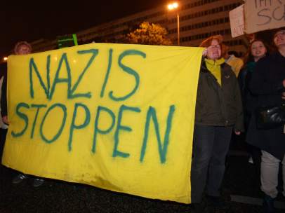 Protestas por la entrada en el Reichstag de la ultraderecha