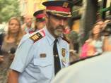 El mayor de Mossos d'Esquadra, Josep Lluís Trapero El mayor de Mossos d'Esquadra, Josep Lluís Trapero