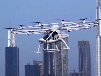 Volocopter, aeronave que volará en Dubai