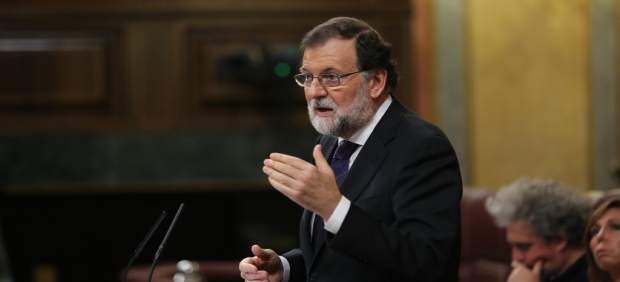 Rajoy en el Congreso.