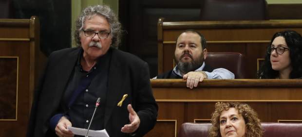Joan Tardà, en el Congreso de los Diputados