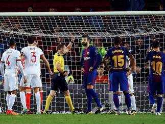 Piqué expulsado