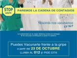 'Stop Gripe. Paremos La Cadena De Contagio'