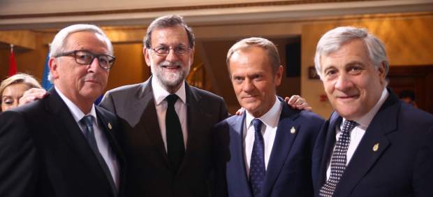 La UE arropa a Rajoy en Asturias
