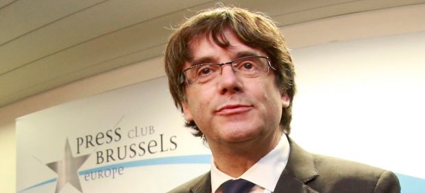 Puigdemont comparece en Bruselas