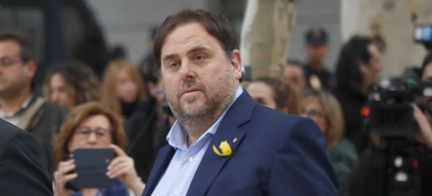 Junqueras llega a la Audiencia Nacional