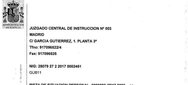 Auto de la jueza Lamela sobre Puigdemont