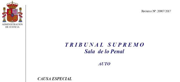 Auto del Tribunal Supremo