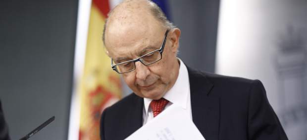 Cristóbal Montoro tras el Consejo de Ministros