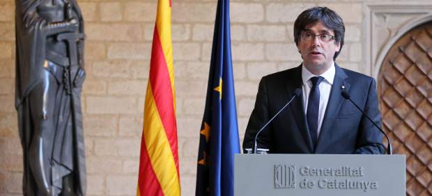 El expresident de la Generalitat, Carles Puigdemont, en una imagen de archivo.