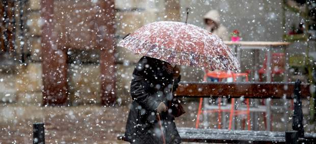 Nieve en Cantabria