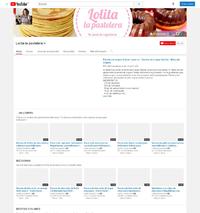 https://www.youtube.com/user/lolitalapastelera