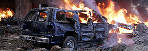 Coche bomba en Beirut Coche bomba en Beirut