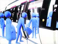 Metro pide dinero para emitir un vídeo a favor del asiento reservado Metro pide dinero para emitir un vídeo a favor del asiento reservado