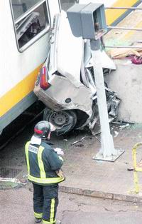 El décimo muerto en este paso a nivel El décimo muerto en este paso a nivel