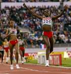 Dibaba hace un doblete al ganar en Helsinki el 5.000 y el 10.000