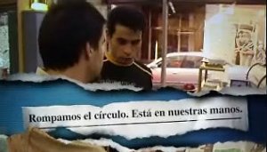 Captura del anuncio emitido en Telecinco Captura del anuncio emitido en Telecinco