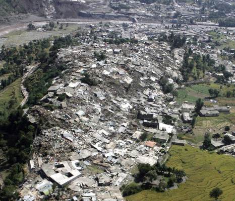 Resultado de imagen de terremoto en cachemira